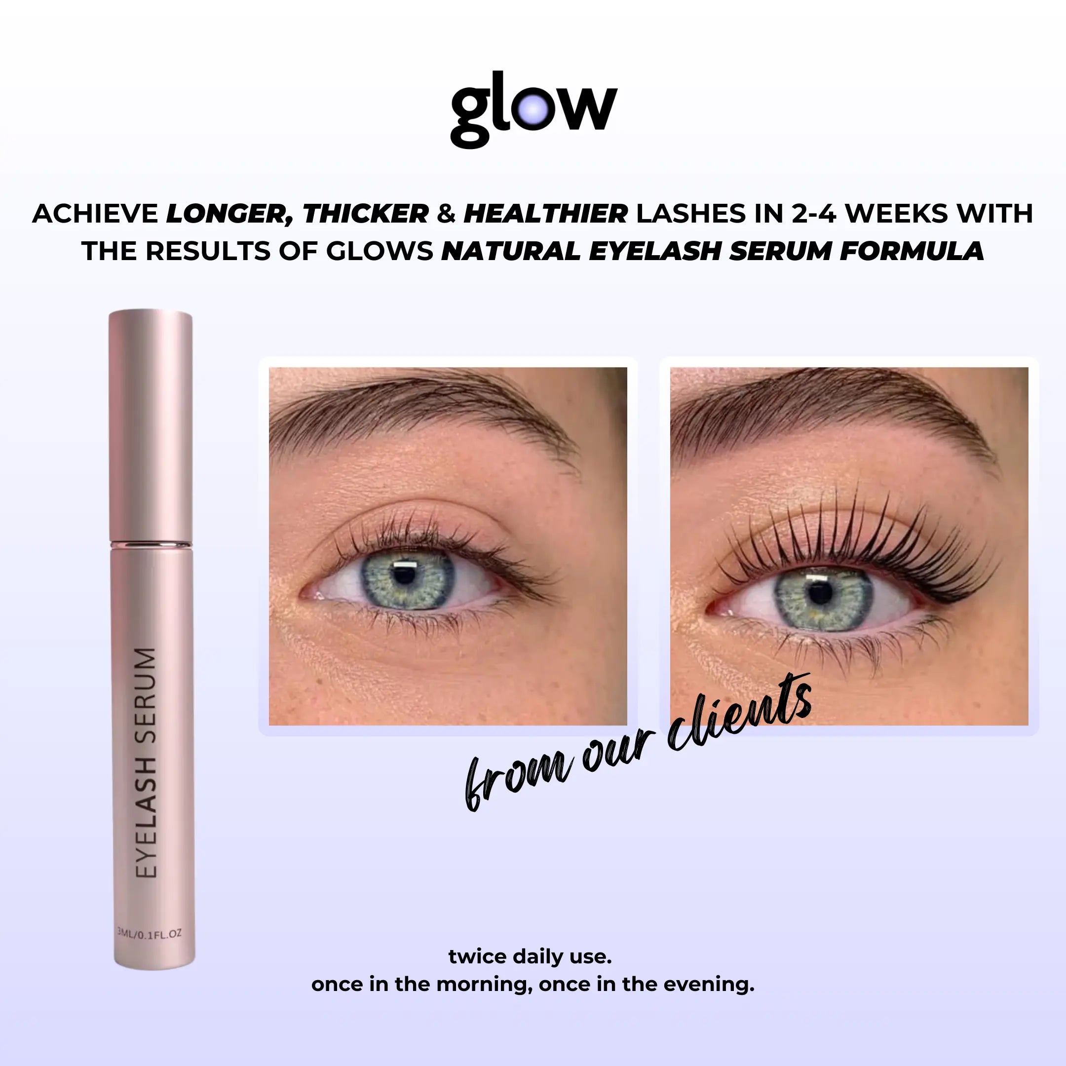 Eyelash Growth Serum (1+2 FREE)